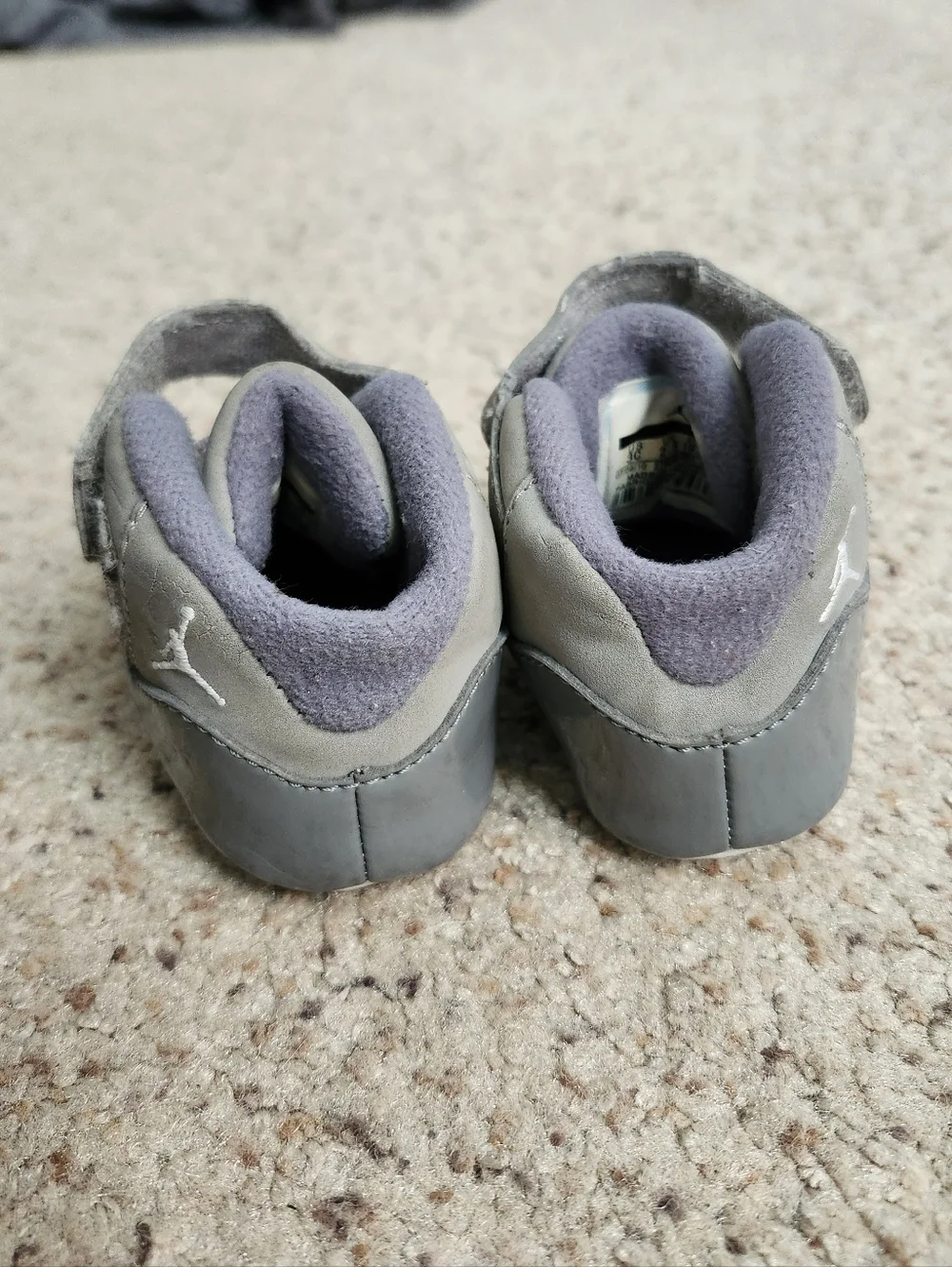 Jordan Baby Gray Shoes